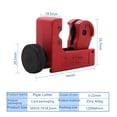 thumbnail image 3 of Heavy-Duty Metal Pipe Cutter with 3-22mm Cutting Capacity – Precision Tool for Copper, Aluminum, Water Pipes, AC & Refrigerator Maintenance – Compact, Portable Design for Easy On-the-Go Repairs,, 3 of 5