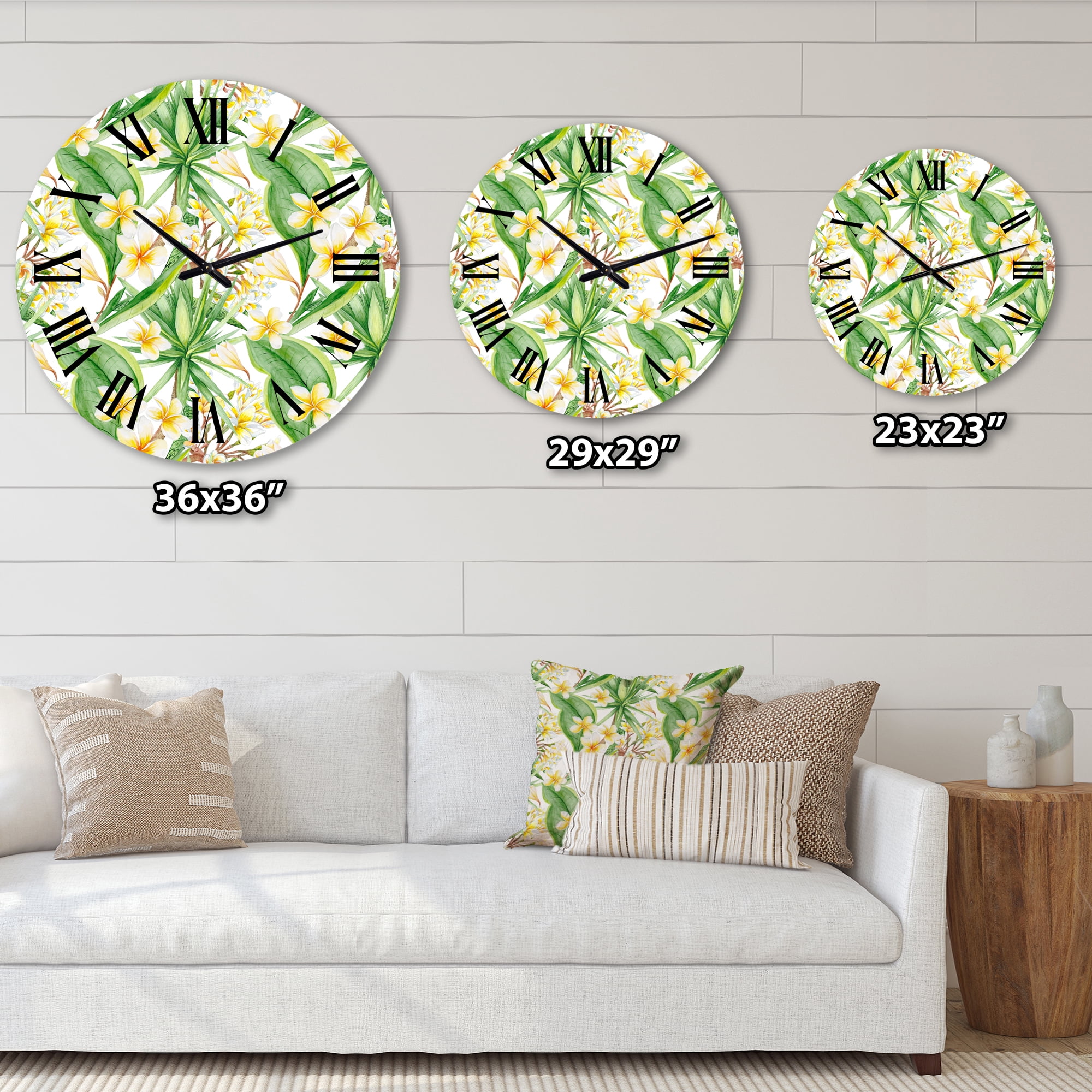 Designart 1 in Quartz Modern/Contemporary Wall Clock