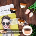 thumbnail image 4 of ORUYROP Foundation Makeup Brush, 2 Pack Flat Top High-Density Magic Hexagon Face Kabuki Brush for Flawless Powder, Blending Liquid or Cream Cosmetics with Portable Case, 4 of 7
