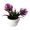 Rose Red, variant on HIKVEX for Pine Needle Grass Potted Plants Artificial Decor for Wedding Home Purple