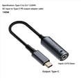 thumbnail image 2 of 6X 140W DC Cargador Portátil 5V 9V 20V DC 5,5x2,5mm Hembra A USB C Tipo C PD Adaptador de Corriente Convertidor de Cable de Carga Rápida, 2 of 5