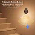 thumbnail image 4 of LED Motion Sensor Lights Wall Lamps Set of 2 Battery Operated Wall Sconces Rechargeable Lighting for Hallway Stairway Magnetic 360° Rotation, 4 of 5