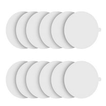 witspace 12 Pack Flea Trap Refill Discs Refillable Sticky Glue Boards, Non-Toxic Fly Trap Sticky Discs Refill Fits Most Dome Flea Bed Bug Traps for Inside Your Home