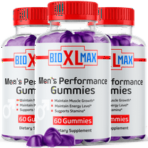 Bio XL Max Gummies Advanced Formula All Natural Vitamin Supplement 180 Gummies