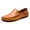 Yellow, variant on Men's Slip on Penny Loafers Casuals Wide Flat Shoes with Arch Support Comfortable Work Buisness Dressy Moccasins Black Size 6.5