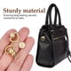 thumbnail image 3 of 4Pcs D Ring Fasteners In Elegant Design For Various Purse And Bag Applications Made Of Brass For Easy Attachment, 3 of 5