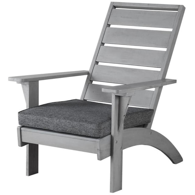 Riverbay Furniture Chaise d'Extérieur avec Coussin, Gris