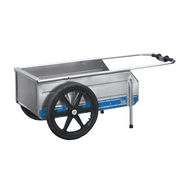 Tipke Manufacturing Company Foldit Folding Cart, Blue Stripe (2 Pack)