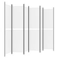 thumbnail image 3 of vidaXL 6-Panel Room Divider White 300x200 cm Fabric, 3 of 5