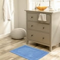 thumbnail image 5 of Unique Bargains Cotton Absorbent Floor Mats Quick Dry Towel Blue, 5 of 7