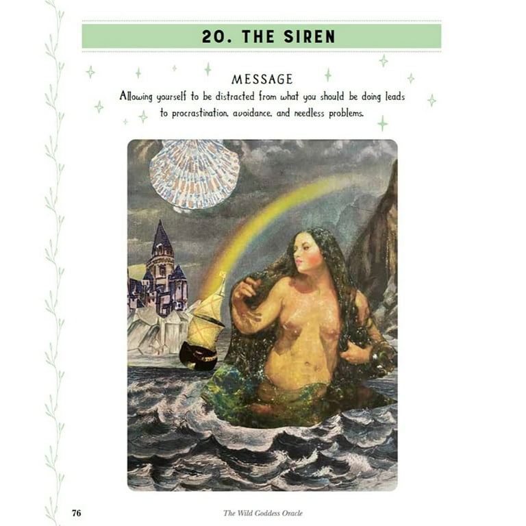 Wild Goddess Oracle Deck and Guidebook: A 52-Card Deck and