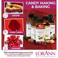 thumbnail image 4 of LorAnn Oils Super Strength Flavoring - Used For Candy Making, Flavoring Extracts, Baking, Hard Candy, and Flavor Oils - Bold, Natural Flavors 4X Stronger Than Extracts - Cherry, 1 fl dram, 4 of 6