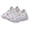 White, variant on Girls Light-Up Sneakers with Butterfly Print, Breathable Mesh Lace-Up Shoes, Cushioned Glowing Daddy Shoes for Kids