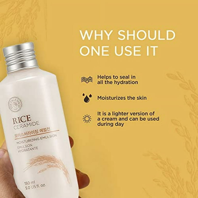 The Face Shop Rice Ceramide Moisturizing Emulsion | Rich
