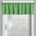 thumbnail image 2 of Ambesonne Green Valance Pack of 2, 60s Retro Vintage Dots, 42"X18", Green and White, 2 of 5