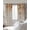 Orange Light Beige, variant on Orange Botanical Blackout Curtains for Bedroom/Living Room, Thermal Insulated Kitchen Curtains, Farmhouse Leaf Fall Thanksgiving Grommet Darkening Window Treatment Drapes 42"x84"x2