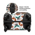 thumbnail image 2 of Disketp Colorful Butterfly Elastic Travel Luggage Cover Travel Suitcase Protective Cover For Trunk Case Apply To 18''-32'' Suitcase Cover-Small, 2 of 7