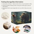 thumbnail image 5 of Ryvnso Bear in Forest Storage Basket Large Bin Foldable Boxes Toys Organizer 14.2x10.2x8.3in 2 PCs, 5 of 8