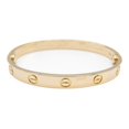 thumbnail image 2 of Pre Loved Carti - er Unisex Gold Bracelets, 2 of 4