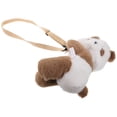 thumbnail image 3 of Bolso bandolera de peluche de panda para niños, bolso de hombro con diseño de panda de peluche, bolso de muñeca de animal esponjoso para niños pequeños, 3 of 7