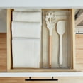 thumbnail image 3 of (2 pack) The Home Edit Wide XL Drawer Insert Cabinet Organizer, Clear, 12.5" x 6.25" x 2.95", 3 of 7