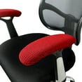 thumbnail image 1 of Office Chair Arm Covers Polyester Fiber Reliable Material 9-15in Easy Cleaning, 1 of 22