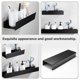 thumbnail image 5 of Estante de metal para baño, estante organizador de pared para ducha, soporte de almacenamiento de aluminio, estante para especias, 5 of 6