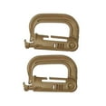 thumbnail image 4 of PENGXIANG 10 Pcs Boucle D'Escalade Verrouillable en Forme de D pour Camping en Plein Air Randonnée, 4 of 7