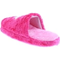 thumbnail image 3 of Static Footwear Girls Fluffy Slip On Warm House Slippers, 3 of 7