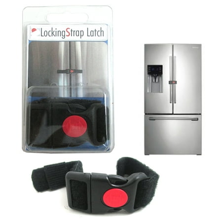 1 Safety Locking Strap Latch Appliance Refrigerator Cabinet Child Baby