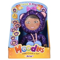 Moodles Aria - 12inch Doll with 6 Facial Expressions to Show Your Mood, Toddler & Children, Ages 2 