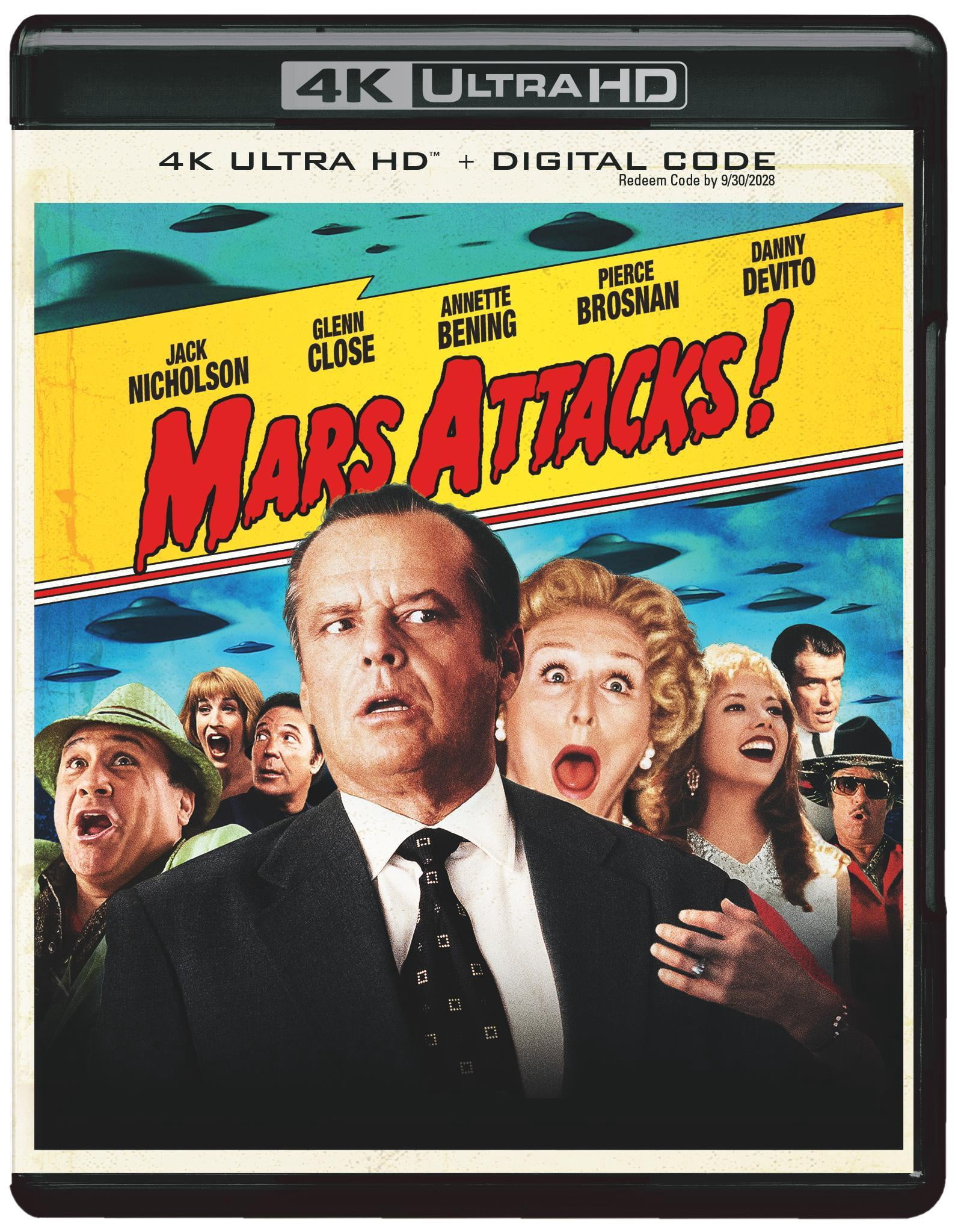 Mars Attacks! (4K Ultra HD + Digital Copy), Comedy, Warner Bros.
