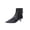 Brown, Black, variant on Willtoo Women'S Leather Handmade Kitten Heel Booties Fashion Pointed Toe Stretch Slip-On Low Heel Ankle Boots For Office Work Dress Boots Brown
