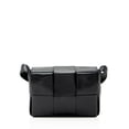 thumbnail image 3 of Pre-Owned Bottega Veneta Crinkled Lambskin Extra Mini Cassette Crossbody, 3 of 9