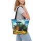 thumbnail image 2 of Disketp Green Tractor Field for Women’s Casual Shoulder Tote Bag Cross-body Handbags for Shopping, Travel and Daily Use, 2 of 6