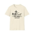 thumbnail image 2 of Plot Twist He Lives, Gildan Unisex Softstyle T-Shirt, Graphic Tee, S-3XL, 2 of 5