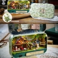 thumbnail image 3 of DIY Dollhouse Miniature House Kit , Miniature Dollhouse Box Theater Kit with Furniture,Handmade 3D DIY Wooden Assembly Room Kit ,Creative Crafts Gift Toys for Home Decoration, 3 of 8