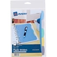 thumbnail image 1 of AVERY Durable Plastic Write-On Dividers, 5-1/2" x 8-1/2", 5 tabs, Multi-Colour, 1 Set, (16180), 1 of 7