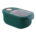 thumbnail image 1 of Billuyoard Caja de arroz no tóxica, inodoro, duradera, tapa a prueba de polvo, contenedor de almacenamiento de cubo de arroz de gran capacidad Almacenamiento y organización del hogar Verde 5 kilos, 1 of 6