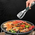 thumbnail image 4 of Tahtuvzn School Kitchen Accessories Stainless Steel Food Tongs Outdoor Barbecue Baking Bread Roast Steak Tongs, Gifts for Friend, 4 of 5