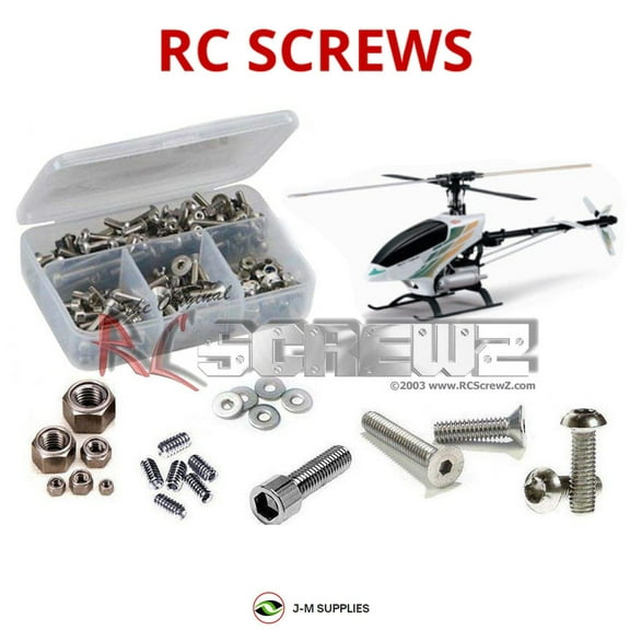 RCScrewZ Stainless Screw Kit kyo090 for Kyosho Concept 30 DX/SE Helicopter #4089 RC | SET