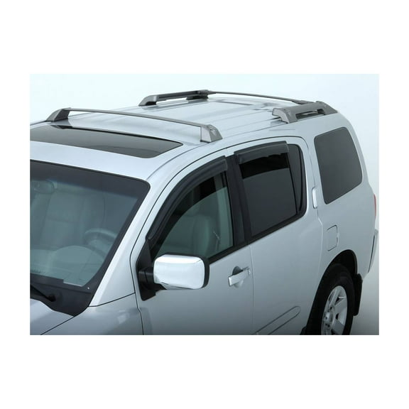 Auto Ventshade (AVS) by RealTruck Outside Mount Ventvisor / Window Deflectors | Compatible with 2020-2024 Mazda CX-30, 4 pcs. | Smoke-94195