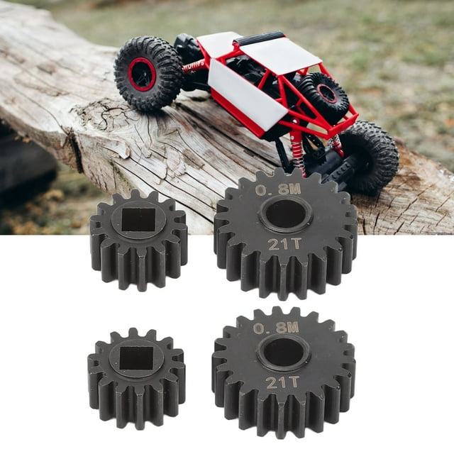Portal Drive Gear Set, Engranaje 14T De Bajo Ruido Negro Resistente Al Desgaste Rodamiento Suave Fácil Instalación Para Coches RC