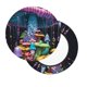 thumbnail image 2 of Balery Colorful Mushroom Fundas de asiento para taburete de bar redondo de tela de terciopelo ajustables que protegen de arañazos y manchas para sillas de 14 a 17 pulgadas.-12 inch, 2 of 7