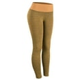 thumbnail image 2 of Sonducket Legging de yoga de cintura alta para mujer, pantalón deportivo, pantalón elástico de Fitness L Pijama Amarillo XL, 2 of 6