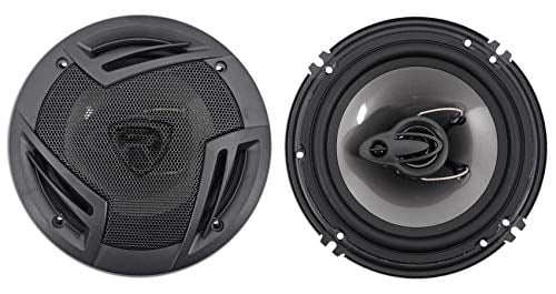 Rockville RV68.3A 6x8" 3-Way Car Speakers - 900W Peak, 4 Ohm, Polypropylene Woofer, PEI Tweeter, CEA Rated For High Power