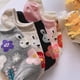 thumbnail image 2 of Xiao Hua 10 pares de calcetines invisibles para mujer - Tobilleros bajos antideslizantes - Calcetines invisibles para uso casual y formal - Suaves y elásticos, color rosa, 2 of 2
