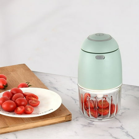 

RKSTN Cordless Mini Foodstuffs Processor Set with Stirrer and Separator Electric Garlic Chopper Shredder Foodstuffs Processor Suitable for Chopper/grinder/garlic Home Essentials on Clearance