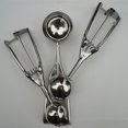 thumbnail image 4 of Toystoory Cuchara para helado de 3 tamaños, cuchara para galletas de Metal con gatillo, cuchara para melón, cuchara para de acero inoxidable Mostrada 4cm Toystoory JJ22698-03, 4 of 6