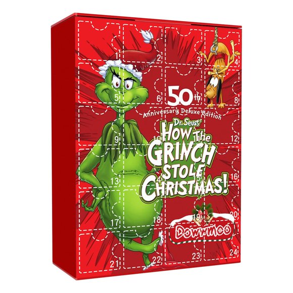 24PCS Advent Calendar Christmas Advent Calendar For Kids Advent Calendar Christmas Toys Gifts For Kids Adults Front Calendar